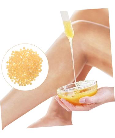 Healvian Hair Removal Wax Beans 100g HoneyHard Wax Granules Legs Gentle Facial Hair Removal For Smooth Skin Yellow - Buy Online on GoSupps.com