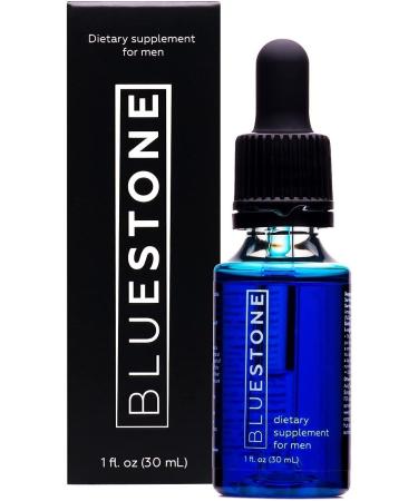 Bluestone Premium Drops for Men | Ashwagandha & L Arginine | Natural Saw Palmetto | for Mood Boost & Energy Support - 1fl.Oz (30ml) | 1 Pack 1 Fl Oz (Pack of 1)