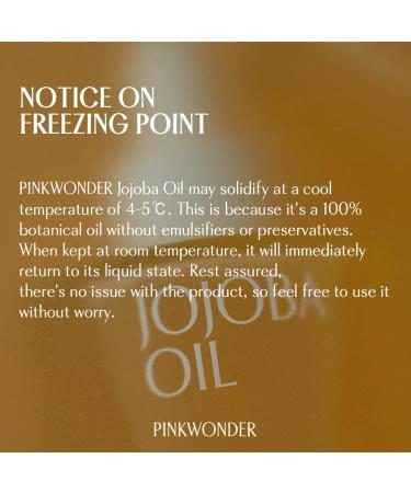 PINKWONDER USDA Organic Jojoba Oil | 100% Pure Cold-Pressed Oil for Face & Facial Care Gua Sha | Non-Greasy Korean Skin Care for Women 0.33oz (10ml) Jojoba oil 0.33 Fl Oz (Pack of 1) - Buy Online on GoSupps.com