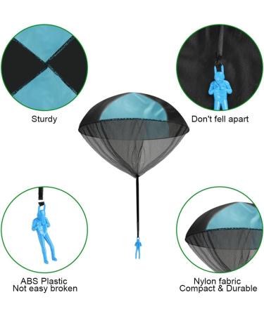 Ainiv Parachute Toy for Children | 12PC Parachutist Flight Toys | Outdoor Games & Birthday Gifts - Buy Online on GoSupps.com