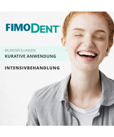 Fimodent Mundsinung - Chlorhexidine 0.20% with SPDD | Anti-Plaque Antibacterial Mouthwash | 200ml Mint Flavor | International Shipping - Buy Online on GoSupps.com