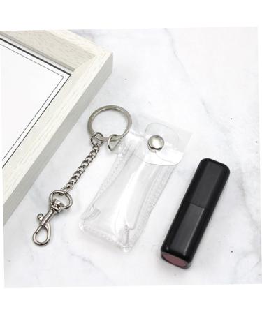 Shop GALPADA 2pcs Lip Gloss & Lip Balm Holder Keychain - Clear Makeup Organizer Bag for Travel & Toiletries - Buy Online on GoSupps.com