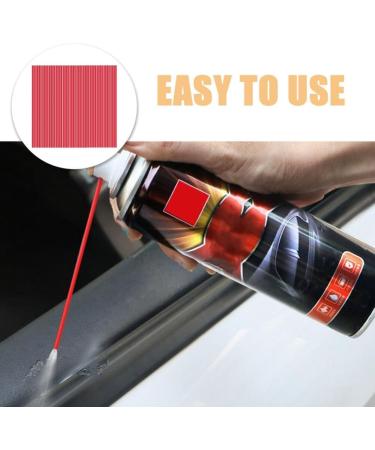 Housoutil 100Pcs Plastic Spray Can Straws - Replacement Extension Straws for Lubricant, Home Renovation, Car Maintenance (Red) - Buy Online on GoSupps.com