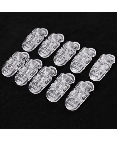 20-Pack Plastic Padding Clips for Pacifiers Soothers Bibs & Toys - Perfect for International Shipping! - Buy Online on GoSupps.com