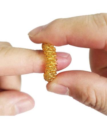 Healvian 12 STK Children's Mini Toy Massage Ring - Acupressure & Stress Relief Finger Toy for Kids - Ideal for Elementary School - Buy Online on GoSupps.com