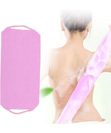 Serviette de bain frotter nettoyage du corps de toilette gommage lastique douche gommage frottement Massage serviette de bain sangle 5 couleurs en option(Rose) - Buy Online on GoSupps.com