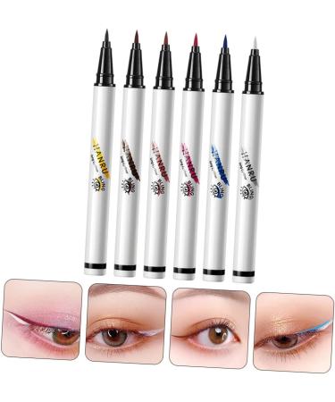 TOVINANNA 12 Pcs Eyeliner Pen for Women Eye Liner Pencils Eyeliner Stencils Make up Miss Abs Liquid Eyeliner - Buy Online on GoSupps.com