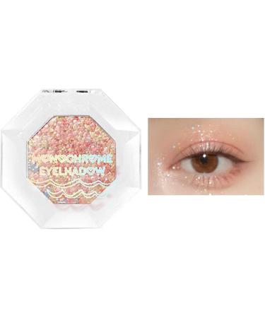 Glitter Eyeshadow Palette Shimmer Makeup Eye Shadow Powder Eyeshadow Makeup Create Sweet Makeup for Woman and 105# Colorful World - Buy Online on GoSupps.com