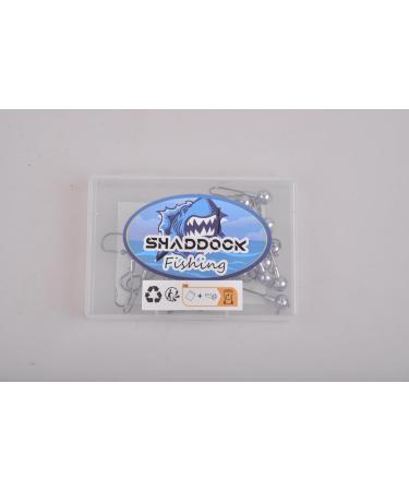 Jig Heads & Angel Hook Set - 30 Stk Rubber Fishing Jig Hooks with Round Jighead for Predatory Fishing | High-Quality Lead Head Hooks - Buy Online on GoSupps.com