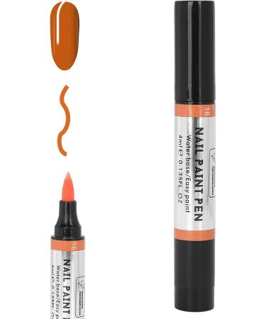 Nail Polish Pen Reliable Nail Gel Polish Pen Non toxic Bright Color Safe Functional for Nail Salons(16) - Buy Online on GoSupps.com