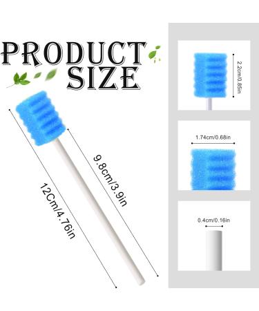 Argomax Oral Sponges Swab - 50 pcs Blue Mouth Care Foam for Swimming & Oral Hygiene - Buy Online on GoSupps.com