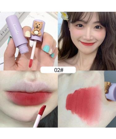 KOMEDO 4PCS Mist Matte Velvet Lipstick Set | Waterproof Long Lasting Lip Gloss | Cute Bear Beauty Makeup - Velvet Matte Lip Glaze - Buy Online on GoSupps.com