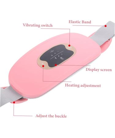 FOMIYES Heating Waist Massager Belt with Heat Levels Portable Menstrual Relief Device for Cramps and Back Pain Lightweight and Comfortable Design for Women - Buy Online on GoSupps.com