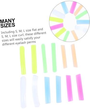 Healeved 12 Pairs Silicone Pad for Hot Eyelashes Lash Lift Rod Lash Tool Eyelash Perm Pad Permanent Perm Curler Eyelash Perming Curler Pads Lash Lift Curler Lash Curler Pad - Buy Online on GoSupps.com