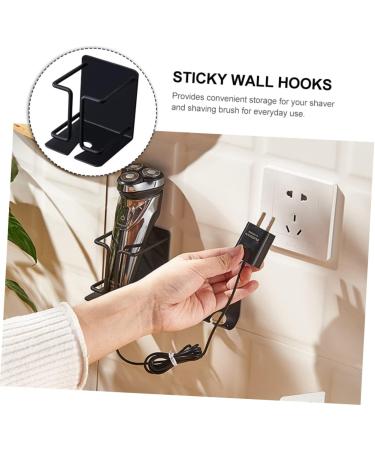 Childweet Razor Holder Wall Stand - Self-Adhesive Hook for Electric Shavers & Clothes Rack - Durable Metal Steel Bracket - Buy Online on GoSupps.com