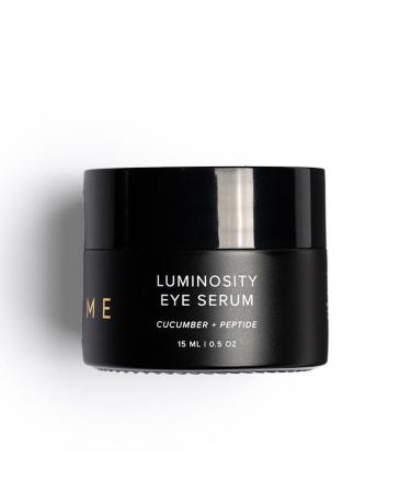 DIME Beauty Luminosity Eye Serum, Cooling Eye Serum with Peptides and Sqaulane, Reduce Dark Eye Circles and Fine Lines, 1 Count - Buy Online on GoSupps.com