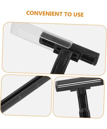 Minkissy 30 Pack Hair Removal Scraper Trimmer Razor for Men - Long-Lasting Manual Epilator Tools & Plastic Clippers - Buy Online on GoSupps.com