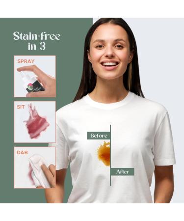 Sonett Organic Stain Removal Spray (Pack of 2) - Vegan & Natural Instant Spot Remover for All Fabrics | Effective Against Fruit Pen & Grease Stains - Buy Online on GoSupps.com