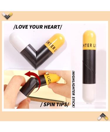 Erinde Liquid Highlight Bronzer Stick | Cream Face Glow Pen - Waterproof | Cruelty-Free - Shade 01 - Buy Online on GoSupps.com