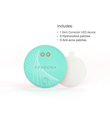 LED skin light therapy Face mini patch| LED skin care Red and Blue Light therapy Patch| Led Skin Care Hydrocolloid Patch| Rechargeable eye patch led mini face patch - Buy Online on GoSupps.com