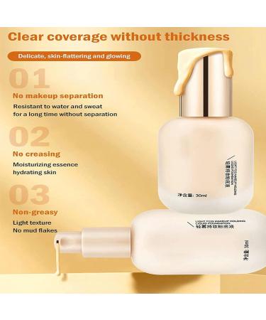 ADMD Light Fog Waterproof Foundation - Long-Lasting, Hydrating & Full Coverage - Buy Online on GoSupps.com