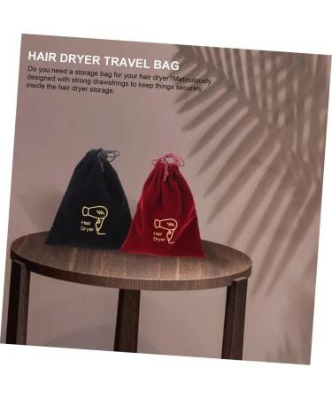 DRESSOOS 4pcs Storage Bag Large Drawstring Pouch The Tote Bag Hair Dryer Holders Hair Dryer Case Fabric - Buy Online on GoSupps.com