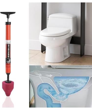 Toilet Cleaner Drain Clogs Remover with Stand Powerful Solution for Unclogging Bathroom Multifunctional Multifunctional Toilet Cleaner - Buy Online on GoSupps.com