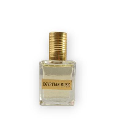All Types Essential Oil Attar-Atar Parfum Oil Fragrance Perfume Unisex Men-Women Parfume Spray Scent Long Lasting Roll On Itar Semi Natural Non Alcoholic Volume:12ML (0.4 Fl Oz). (Egyptian Musk)