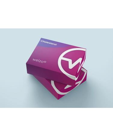 Welzo Cholesterol Health Test Kit - Track and Manage Your Cholesterol Levels Easily - Buy Online on GoSupps.com
