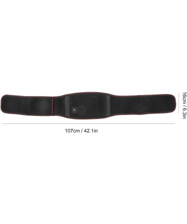 Brrnoo USB Heating Waist Belt - Pain Relief & Lumbar Support Brace | Back Therapy Pad for Effective Pain Relief - Buy Online on GoSupps.com