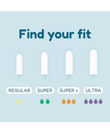 Buy o.b. Non-Applicator Tampons - Unscented Regular 40ct | Fast International Shipping - Buy Online on GoSupps.com