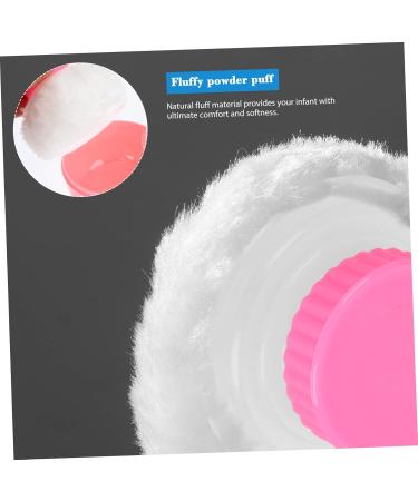  SOESFOUFU 2 Boxes Powder Puff Box Makeup Applicator Powder Container Mini Containers Body Powder Plush Acrylic Cleaning Supplies Make Up Baby - Buy Online on GoSupps.com