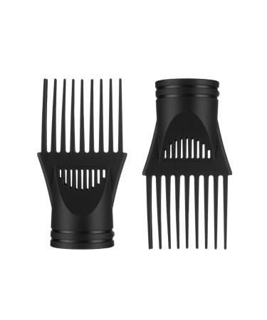 2pcs Hair Dryer with Comb Hair Dryer Comb Attachment Hair Dryer Diffusers Wind Blow Cover Comb Attachment Nozzle Hair Dryer Attachments Professional Comb Attachments for Hair Dryers.