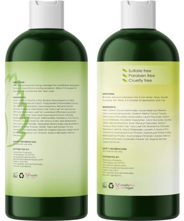 Cleansing Swimmers Shampoo & Conditioner Set - Sulfate-free for Chlorine, Minerals & Saltwater - Tea Tree Chelating Formula - Ideal for Swimmers - Buy Online on GoSupps.com