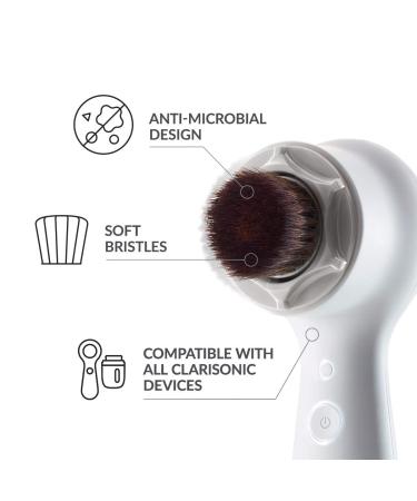 Clarisonic Sonic Foundation Makeup Brush Compatible with Mia 1, Mia 2, Mia Fit, Alpha Fit, Smart Profile Uplift - Pack of 1 - Buy Online on GoSupps.com