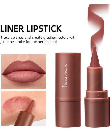  SONGVISON Matte lipstick for women nude lip liner waterproof and smudge-proof lip gloss long-lasting non-sticky highly pigmented lipstick - Buy Online on GoSupps.com