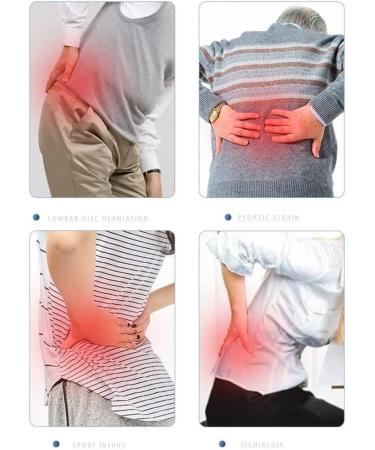 Wgust Lower Back Support | Breathable Lumbar Pegs | Adjustable Waist Train Belt for Pain Relief | Herniated Disc & Sciatica | For Men & Women - L/XL - Buy Online on GoSupps.com