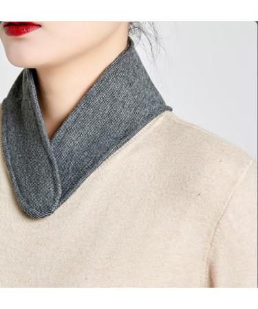 Self-Warming Neck Strap & Tourmaline Neck Pad - Relief for Neck Pain | Dark Gray Comfort with Pocket | Ideal for Office Use - Buy Online on GoSupps.com