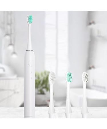 SmartSonic+ Electric Toothbrush Replacement Heads - 3 Pack (White) - Buy Online on GoSupps.com