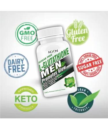 RV Glutathione Tablets 1000mg With L-Glutathione Vitamin C E Hyaluronic Biotin Collagen Builder Supplement To Support Healthy Youthful Glow & Skin Whitening For Men-60 (No Capsule Pack 1) - Buy Online on GoSupps.com
