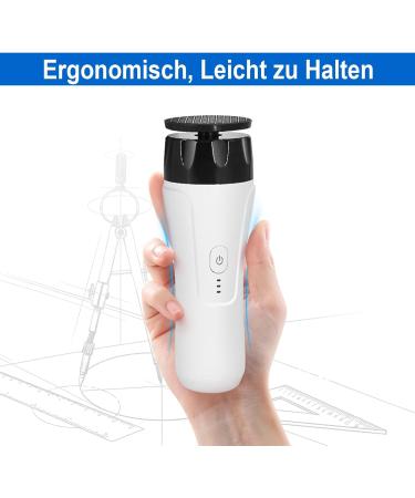 Electric Callus Remover Callus Removal Foot Rechargeable Professional Electric Callus Remover Foot Care Pedicure Rasp Foot File Sander 3 Speeds (White) - Buy Online on GoSupps.com