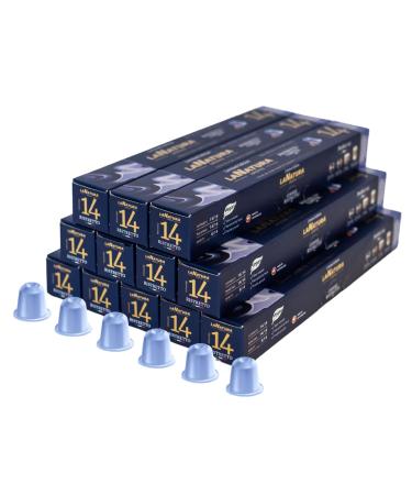 La Natura Lifestyle Caf Ristretto | 120 coffee capsules compatible with Nespresso capsule machines | 100% industrially compostable environmentally friendly
