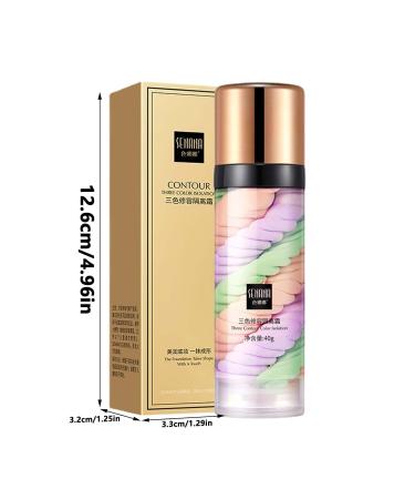 Step Color Corrector & Tricolor Isolation Cream - Face Makeup Primer Invisible Pore Moisturizer & Concealer Foundation | Teksome International Shipping - Buy Online on GoSupps.com