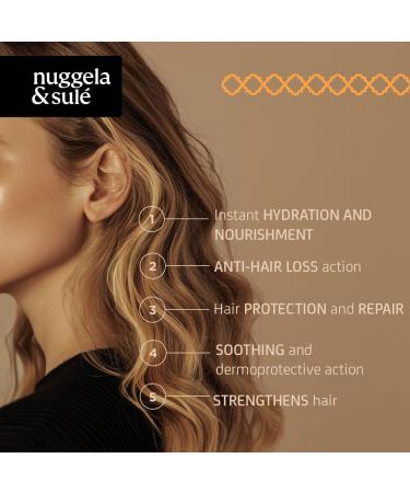 Nuggela & Sul UltraHydratating Shampoo for Drought or Very Drough Hair With Botanical Olie Very Fooding Creme formula 1 x 250 ml - Buy Online on GoSupps.com