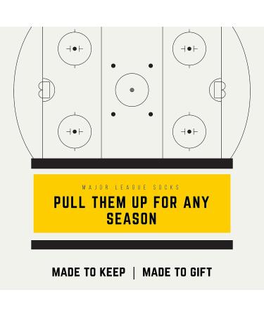 Pittsburgh Penguins Major League Socks - Sidney Crosby - Hockey Fan Gift - Collectible Merchandise - Unisex One Size (7-13) - Buy Online on GoSupps.com