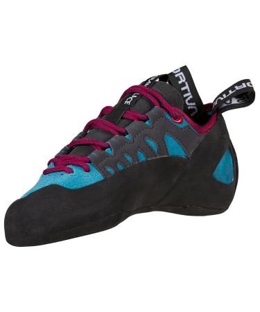 La Sportiva Women's Climbing Shoes 7 Topaz/Red Plum