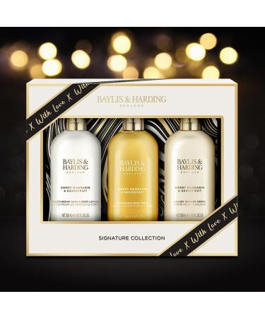 Baylis & Harding Sweet Mandarin & Grapefruit Bathing Gift Set - Vegan, Luxury Essentials - Buy Online on GoSupps.com