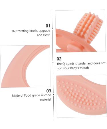 TOVINANNA 8-Pack Silicone Baby Toothbrushes - Gentle Oral Care for Kids | Safe & Fun Tooth Cleaning Toys - Buy Online on GoSupps.com