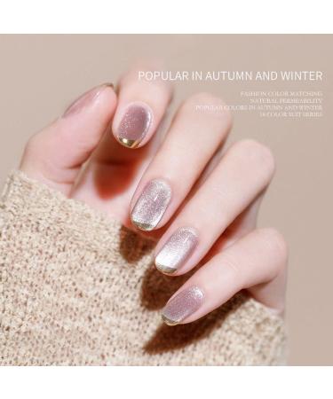 DIY Colorful Nail Varnish Reflective Manicure Crystal Cat Eye Gel Gel Nail Polish Nail Phototherapy Gel - (Color: 3) - Buy Online on GoSupps.com