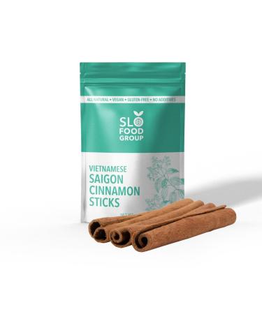 Slofoodgroup Saigon Cinnamon Sticks, Cinnamon Quills from Vietnam for Cooking and Baking (2 ounce) 2 Ounce (Pack of 1)